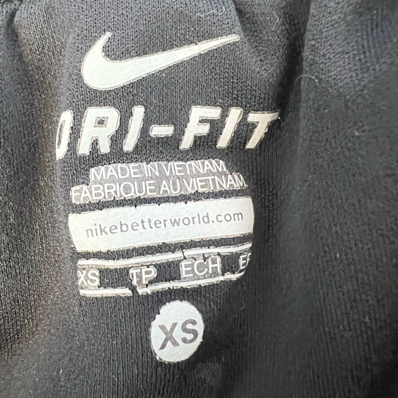 Nike Dri Fit Lined Running Shorts Women's Size XS Black Neon Yellow Pink - Picture 7 of 10